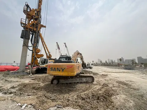 Ход строительства The Edit at D3, Dubai Design District — 19 августа 2026, готовность 0.24%, снимок 1 из 3
