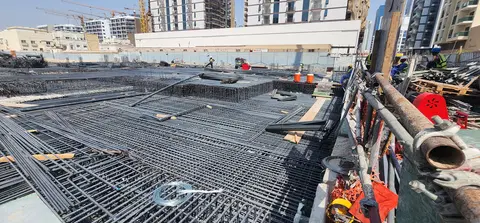 Holm One, Jumeirah Garden City construction progress — 27 July 2026, 6.85% complete, photo 4 of 4