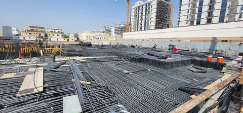 Holm One, Jumeirah Garden City construction progress — 27 July 2026, 6.85% complete, photo 3 of 4