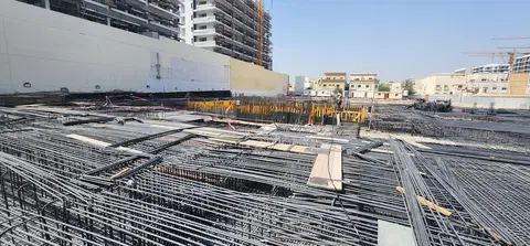 Holm One, Jumeirah Garden City construction progress — 27 July 2026, 6.85% complete, photo 2 of 4