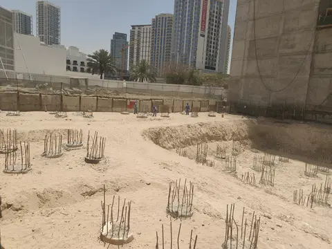 Ход строительства Taraf 3 Residence, Jumeirah Village Circle — 5 мая 2026, готовность 5,88%, снимок 2 из 6