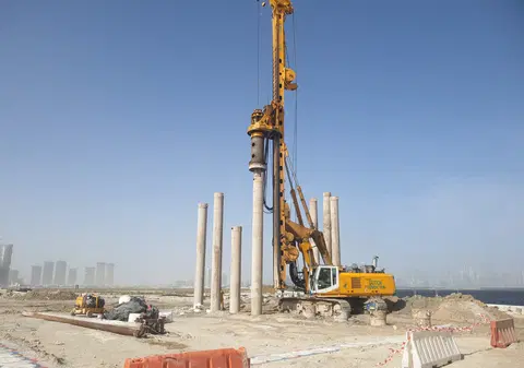 Creek Bay, Dubai Creek Harbour construction progress — 16 June 2026, 0.62% complete, photo 3 of 3