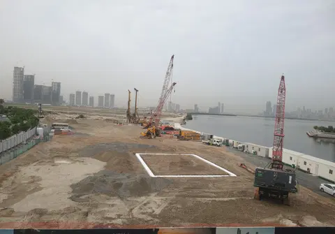 Creek Bay, Dubai Creek Harbour construction progress — 16 June 2026, 0.62% complete, photo 2 of 3