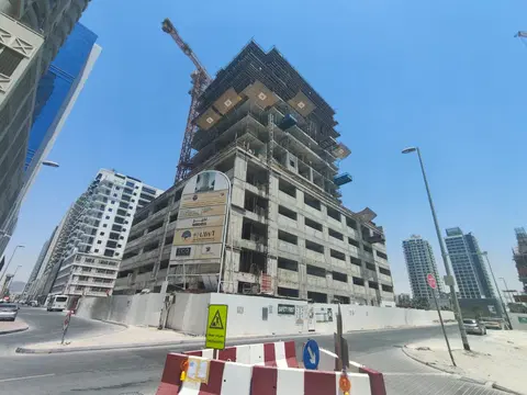 Hearth Heights By Enawt Real Estate Development, Jumeirah Village Circle construction progress — 6 July 2026, 29.08% complete, photo 12 of 12