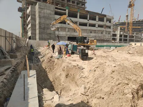 Ход строительства Elaris Axis, Jumeirah Village Triangle — 12 октября 2026, готовность 2.18%, снимок 3 из 3