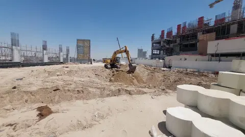 Ход строительства The Caden by Prescott, Meydan Horizon — 2 июня 2026, готовность 0,47%, снимок 1 из 4