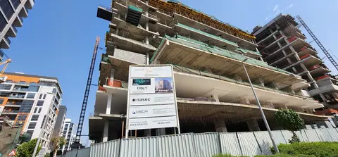 Ход строительства Evergrin House 4, Jumeirah Garden City — 7 августа 2026, готовность 23,61%, снимок 7 из 9