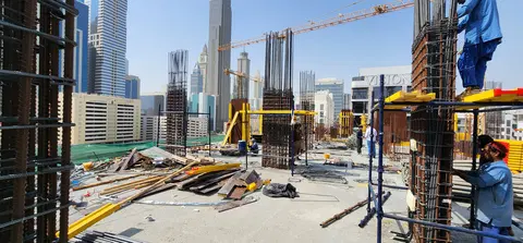 Ход строительства Evergrin House 4, Jumeirah Garden City — 7 августа 2026, готовность 23,61%, снимок 4 из 9