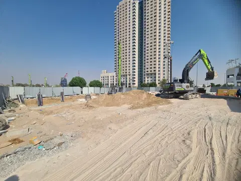Barari Parks By Bahat, Majan construction progress — 22 June 2026, 0.90% complete, photo 6 of 7