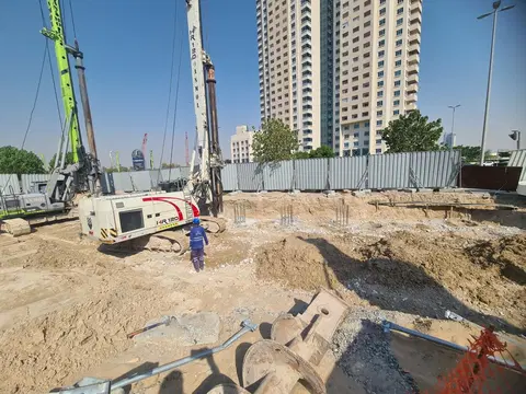 Barari Parks By Bahat, Majan construction progress — 22 June 2026, 0.90% complete, photo 5 of 7