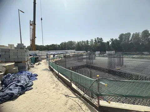 Golf Terrace Residences, Dubai Production City construction progress — 7 May 2026, 5.07% complete, photo 3 of 5