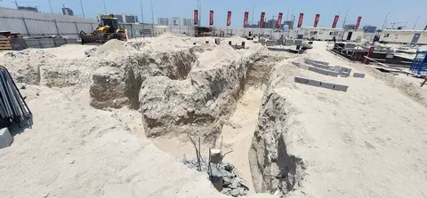 Ход строительства Seacliff By Imtiaz, Dubai Islands — 20 июля 2026, готовность 4,71%, снимок 4 из 6