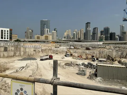 Tranquil at Sobha Central, Sobha Central construction progress — 29 September 2026, 2.38% complete, photo 7 of 7