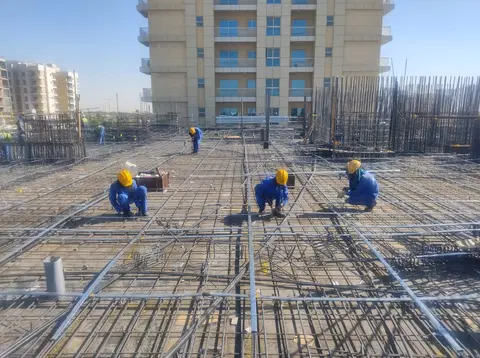 Ход строительства Enre Residence By Imtiaz, Dubai South Residential District — 28 июля 2026, готовность 14,63%, снимок 4 из 6