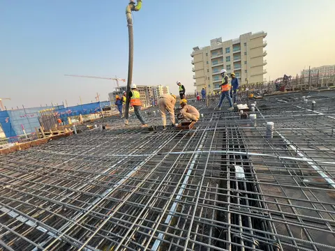 Ход строительства Enre Residence By Imtiaz, Dubai South Residential District — 28 июля 2026, готовность 14,63%, снимок 2 из 6