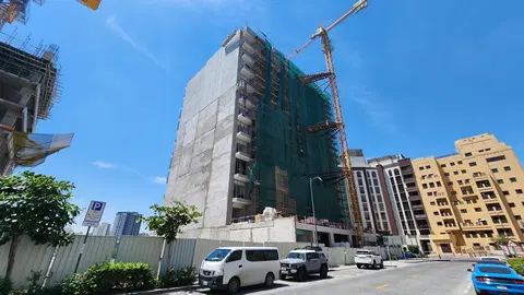 Ход строительства Babette Sapphire Residence, Healthcare City Phase 2 — 3 апреля 2026, готовность 78,37%, снимок 6 из 9