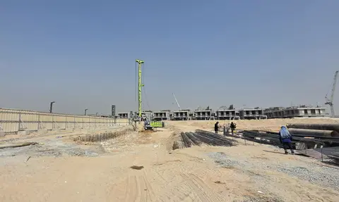 Amis & Gpd Presents Fleur De Jardin Villas, Majan construction progress — 1 September 2026, 0.64% complete, photo 1 of 4