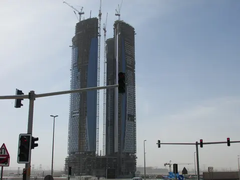 Ход строительства Damac Towers by Paramount, Business Bay — 27 марта 2016, готовность 71.16%, снимок 7 из 11