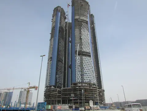 Ход строительства Damac Towers by Paramount, Business Bay — 27 марта 2016, готовность 71.16%, снимок 4 из 11