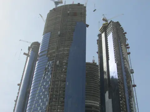 Ход строительства Damac Towers by Paramount, Business Bay — 27 марта 2016, готовность 71.16%, снимок 3 из 11