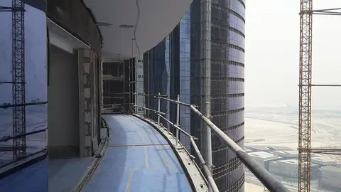 Ход строительства Damac Towers by Paramount, Business Bay — 16 августа 2016, готовность 80.30%, снимок 5 из 10