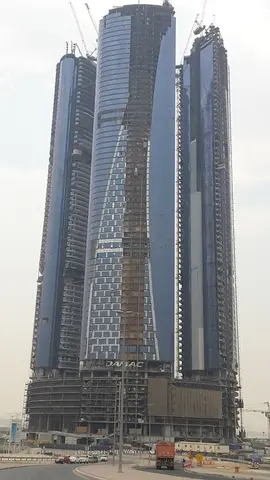 Ход строительства Damac Towers by Paramount, Business Bay — 16 августа 2016, готовность 80.30%, снимок 3 из 10