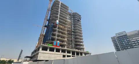 Aryam Tower By Abu Alnaga, Al Furjan construction progress — 29 September 2026, 33.19% complete, photo 10 of 10