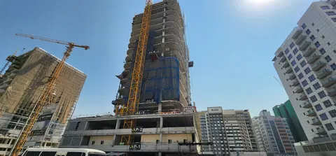 Aryam Tower By Abu Alnaga, Al Furjan construction progress — 29 September 2026, 33.19% complete, photo 8 of 10