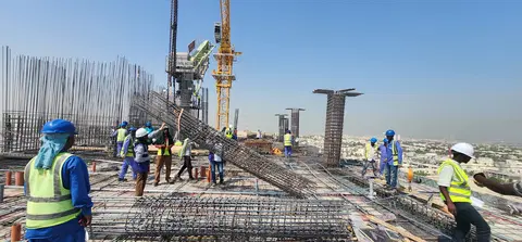 Aryam Tower By Abu Alnaga, Al Furjan construction progress — 29 September 2026, 33.19% complete, photo 1 of 10