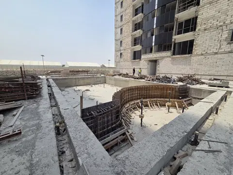 Ход строительства Mars Residences, Sports City — 15 июля 2025, готовность 75.83%, снимок 2 из 4