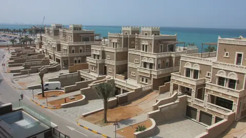 Kingdom of Sheba, The Palm Crescent construction progress — 24 September 2018, 95.66% complete, photo 9 of 10