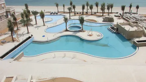 Kingdom of Sheba, The Palm Crescent construction progress — 24 September 2018, 95.66% complete, photo 4 of 10