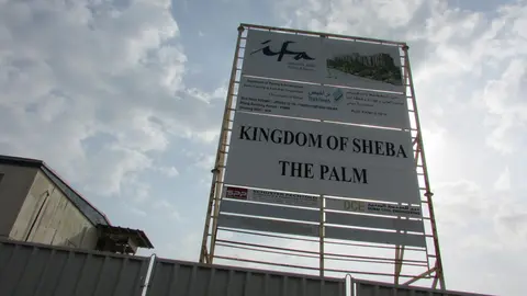Kingdom of Sheba, The Palm Crescent construction progress — 4 February 2019, 96.13% complete, photo 4 of 10