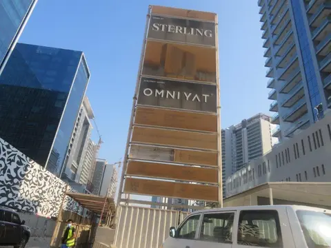 Ход строительства The Sterling, Business Bay — 7 декабря 2021, готовность 71.42%, снимок 5 из 10